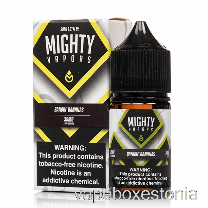 Vape Box Estonia Bangin Banaanid - Võimsad Aurud Soolad - 30ml 35mg
